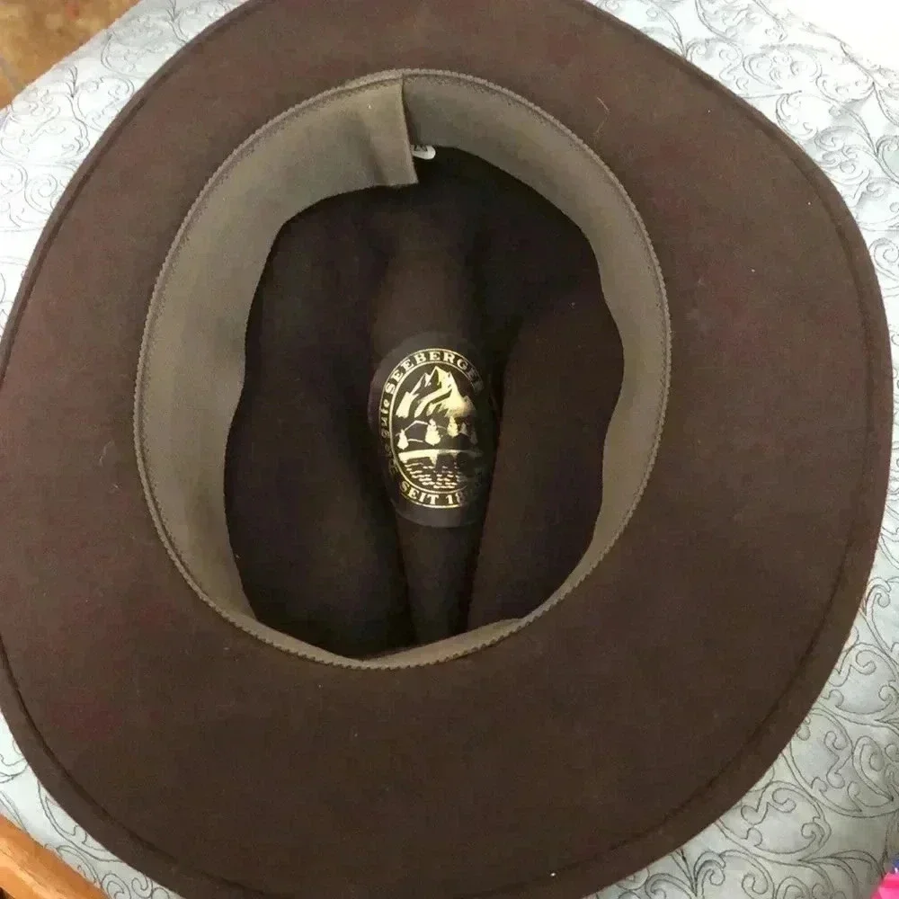 Seeburger Felt Hat with Braided Brim Band